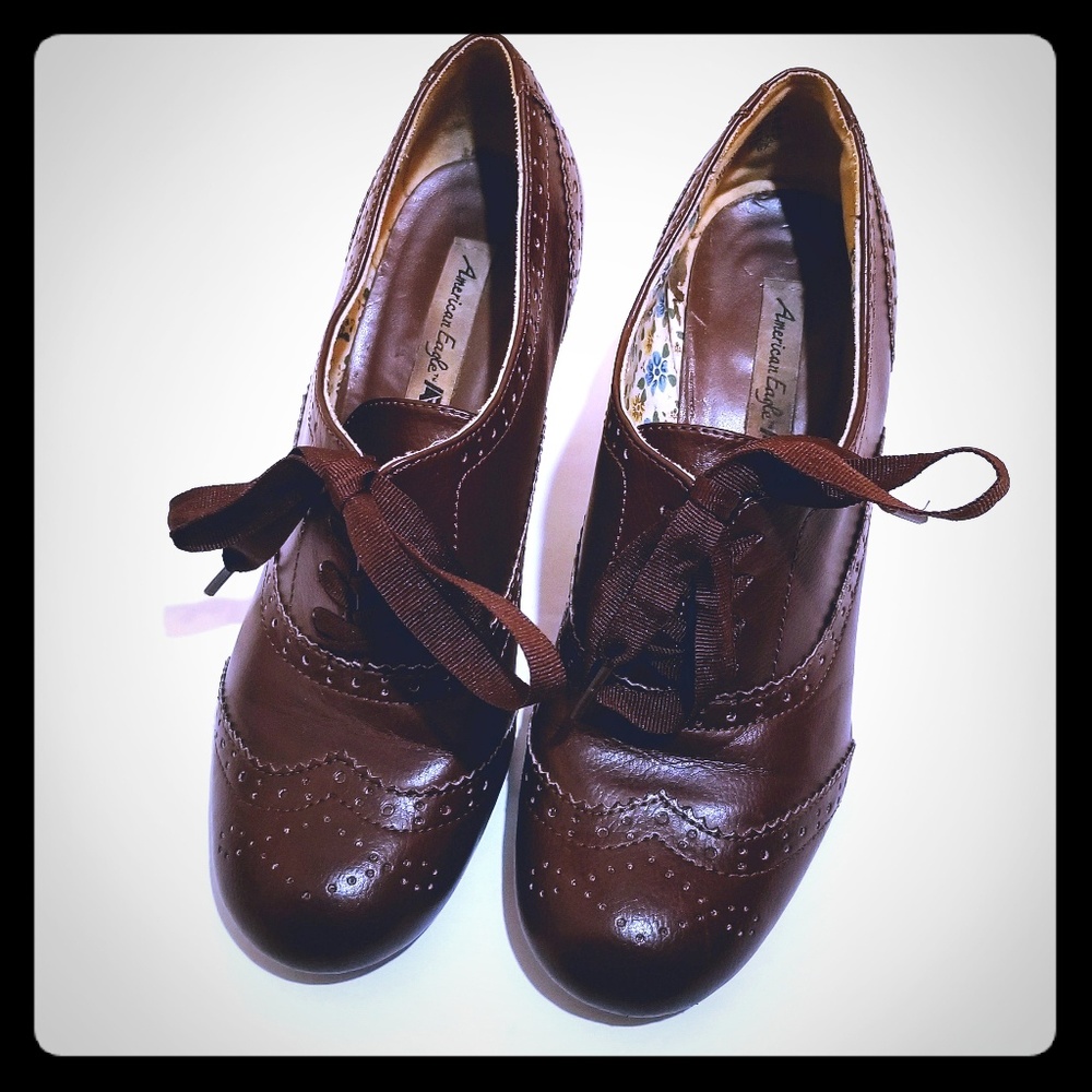 American Eagle Shoe Booties Brown Size 9